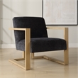 Uttermost Suspend Modern Accent Chair in Blue