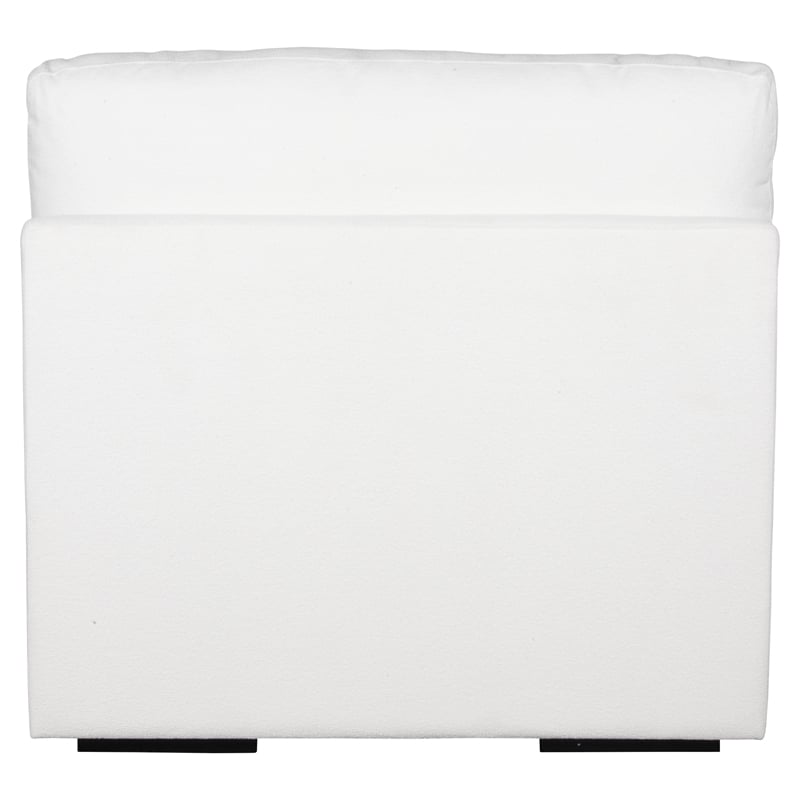 Uttermost Refuge Armless Arctic White Sofa