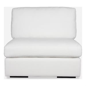 Uttermost Refuge Armless Arctic White Sofa