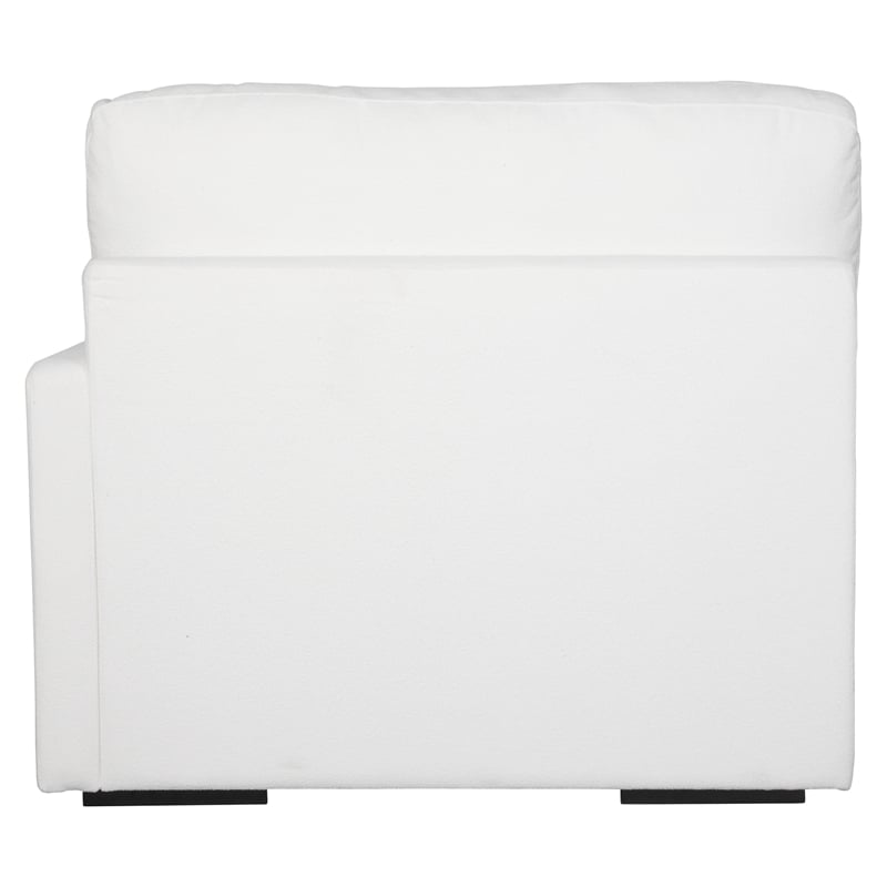 Uttermost Refuge Arctic White Right Arm Facing Sofa