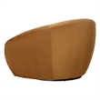 Uttermost DeSoto Hazlenut Swivel Chair in Brown
