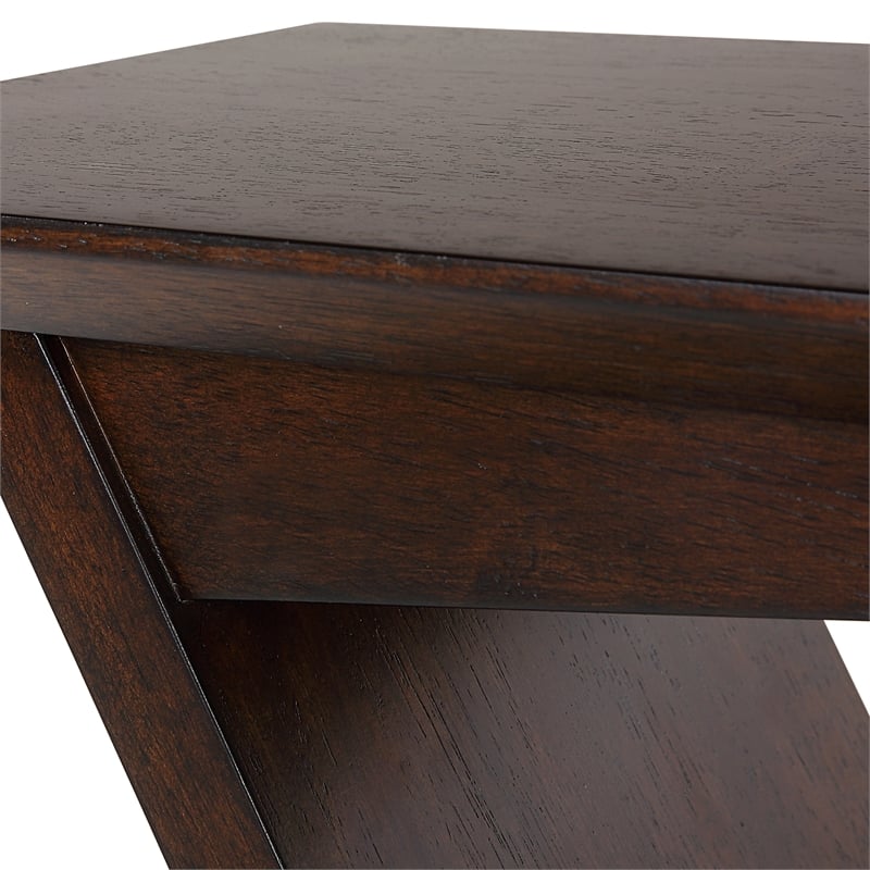 Uttermost Breakthrough Modern Accent Table in Brown