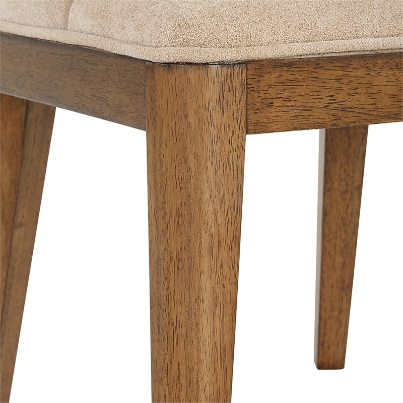 Uttermost Aspect Mid-Century Dining Chair in Pecan