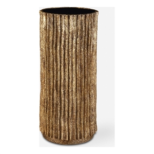 Uttermost Echo Brass Drink Table