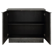 Uttermost Shelby 2 Door Ebony Stained Cabinet