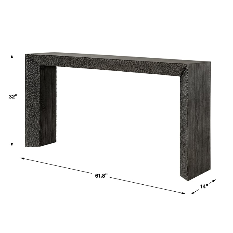 Uttermost Thoreau Ebony Console Table