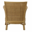Uttermost Pacific Rattan Armchair in Natural