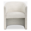 Uttermost Encompass White Fabric Dining Chair