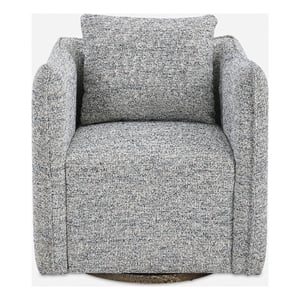 Uttermost Corben Blue Swivel Chair