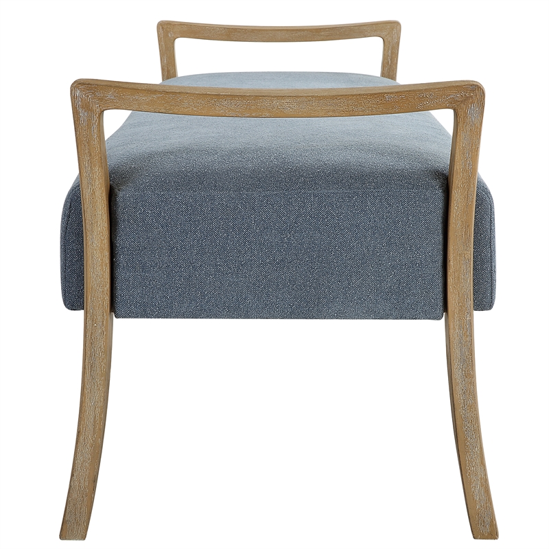 Uttermost Daylight Sky Blue Bench