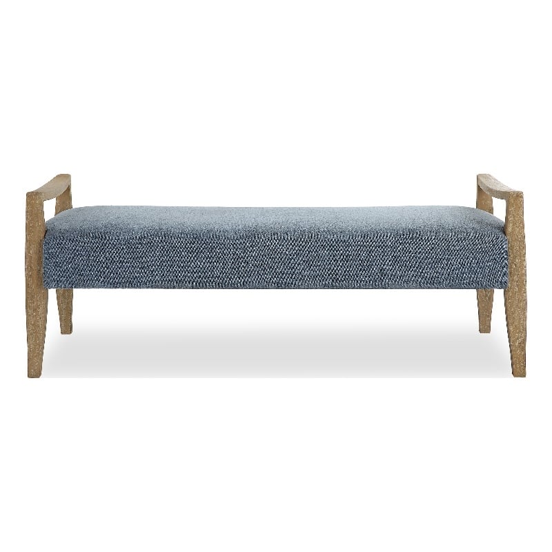 Uttermost Daylight Sky Blue Bench