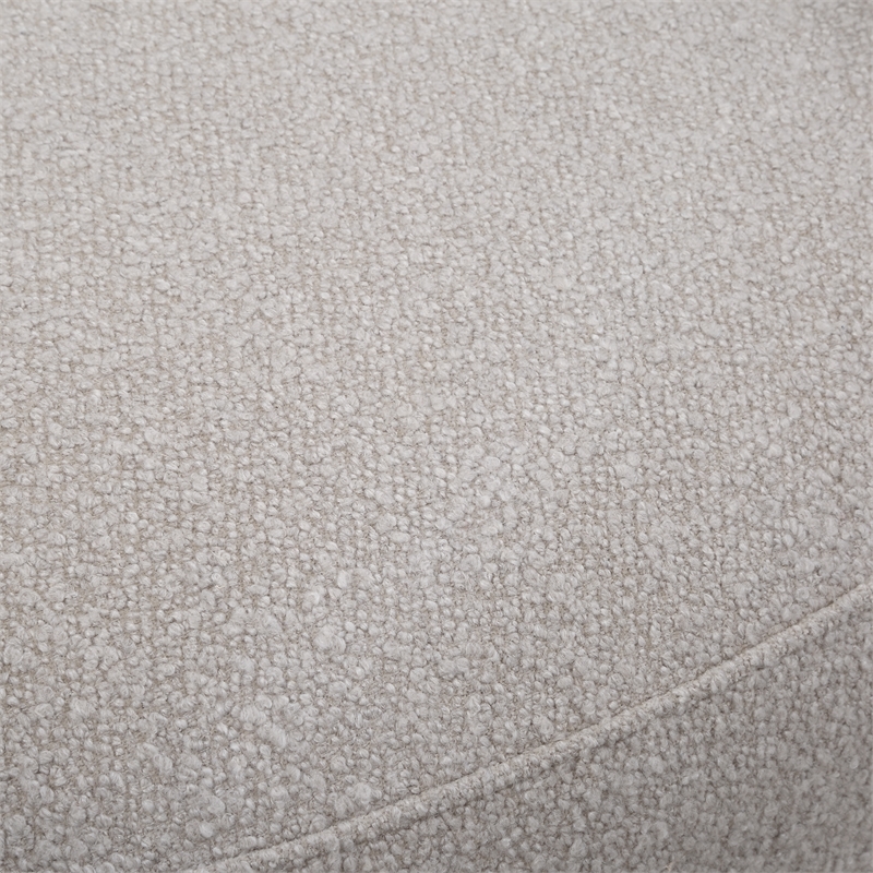 Uttermost Wander Fabric Swivel Chair in Off White