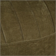 Uttermost Narrows Low-Pile Chambray Chenille Swivel Chair in Moss Green