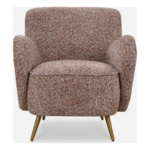 Uttermost Gemstone Confetti Toned Accent Chair in Multi-Color