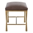 Uttermost Reform Gold Small Bench