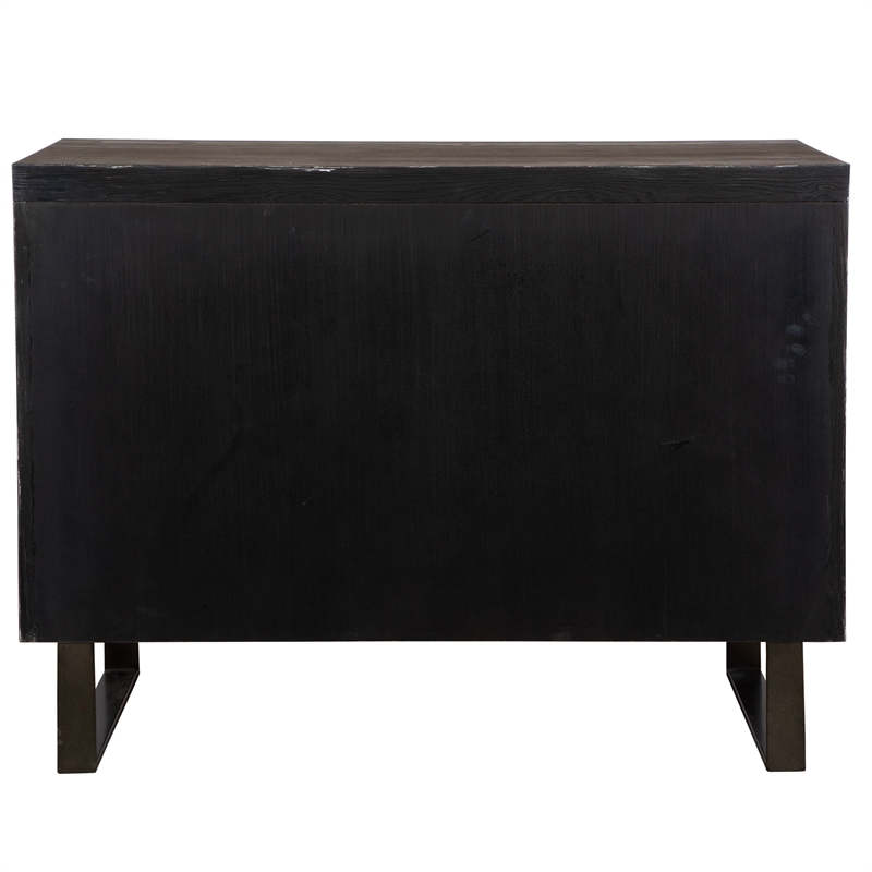 Uttermost Gabriel Light Oak Accent Chest