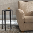 Uttermost Aviary Hexagonal Accent Table in Black