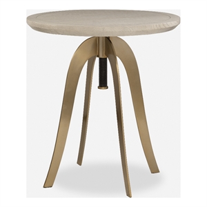 Uttermost Alice Oak Adjustable Accent Table