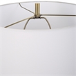 Uttermost Estelle Glass Table Lamp in White