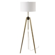 Uttermost Anchorage Tri-pod Floor Lamp in Antique Brass