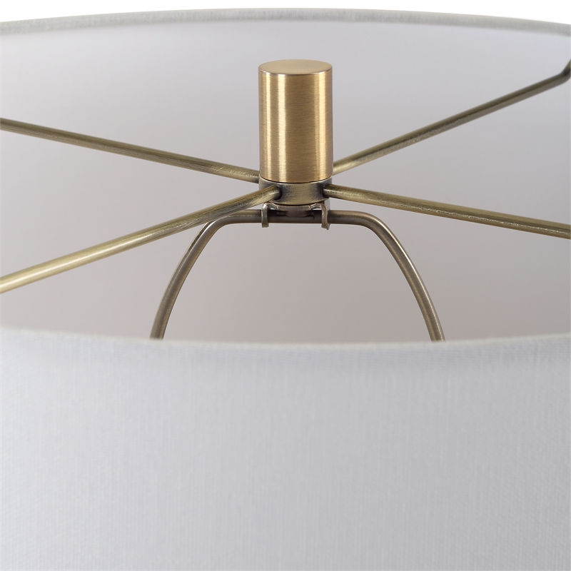 Uttermost Nocturnal Black Table Lamp