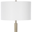 Uttermost Curran Tapered Metal Floor Lamp in Brass