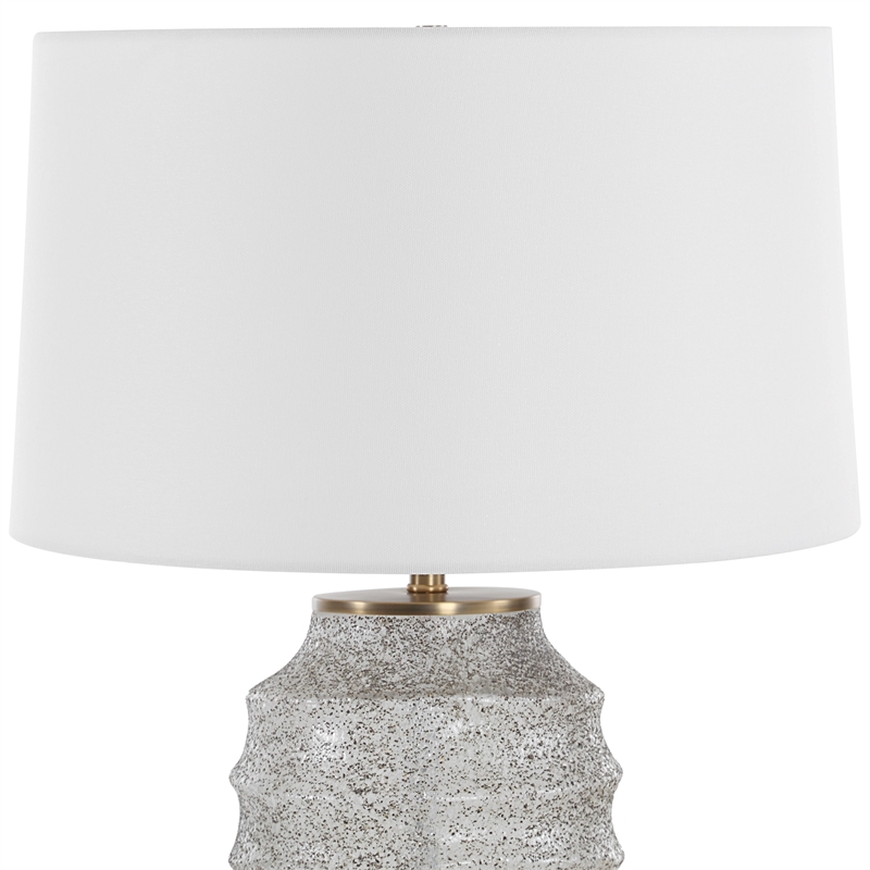 Uttermost Acosta Ribbed Table Lamp in Multi-Color