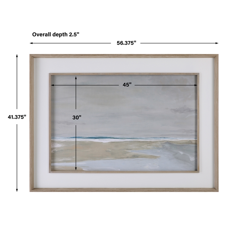 Uttermost Oregon Coast Framed Print in Multi-Color