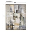 Uttermost Intuition Hand Painted Abstract Art in Multi-Color