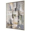 Uttermost Intuition Hand Painted Abstract Art in Multi-Color