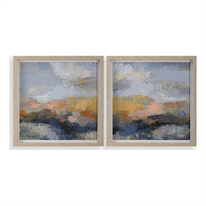 Uttermost Dusk Framed Prints in Multi-Color (Set of 2)