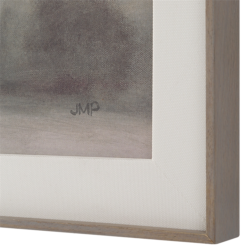Uttermost Atmospheric Neutral Landscape Print in Multi-Color