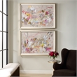 Uttermost Metropolitan Rush Abstract Prints in Multi-Color (Set of 2)