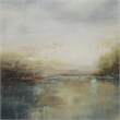 Uttermost Blue Reverie Framed Abstract Lake Print