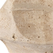 Uttermost Indent Travertine Accent Lamp in Brown