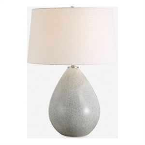 Uttermost Moray Gray Glaze Table Lamp