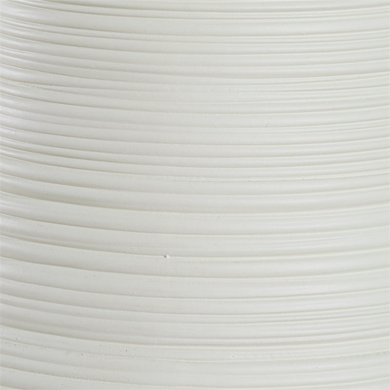 Uttermost Ridgeline Matte White Table Lamp