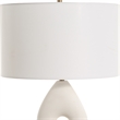 Uttermost Meridian Ivory Stone Table Lamp