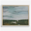 Uttermost The Path Of The Water Framed Print in Multi-Color