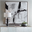 Uttermost Looping Eternity Framed Abstract Art in Multi-Color