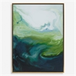 Uttermost Serene Green Framed Abstract Art