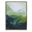 Uttermost Serene Green Framed Abstract Art
