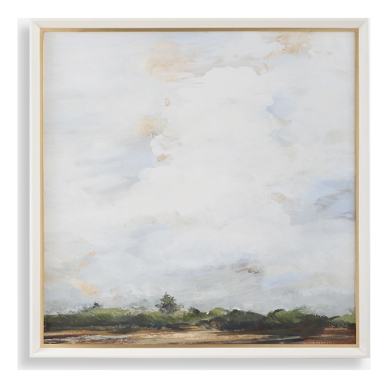 Uttermost Whispering Cloudscapes Landscape Print in Multi-Color
