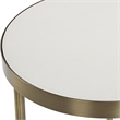 Uttermost Aragon White Nesting Tables Set of 2