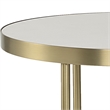 Uttermost Aragon White Nesting Tables Set of 2