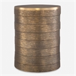 Uttermost Odin Antique Brass Accent Table