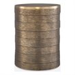 Uttermost Odin Antique Brass Accent Table