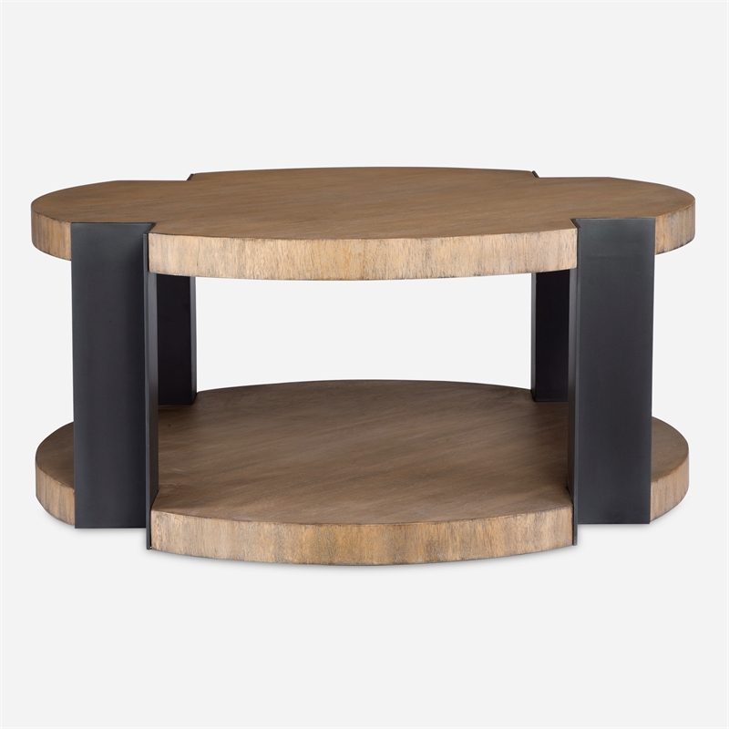 Uttermost Loana Industrial Coffee Table in Natural