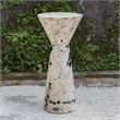 Uttermost Lenora Stone Drink Table in Multi-Color