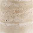 Uttermost Malya Travertine Accent Table in Tan